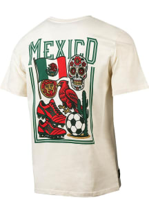 Mexico National Team White Heavy Relaxed Short Sleeve Fashion T Shirt