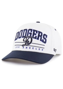 47 Los Angeles Dodgers City Connect Roscoe Hitch Adjustable Hat - White