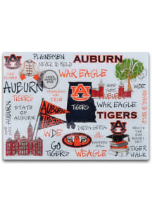 Auburn Tigers 11" x 15" Campus Icons Cutting Board