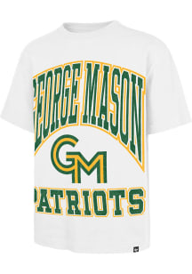 47 George Mason University White Bigger Man Foundation Tee Short Sleeve Fashion T Shirt