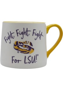 LSU Tigers 16oz Mascot Ceramic Mug - Purple