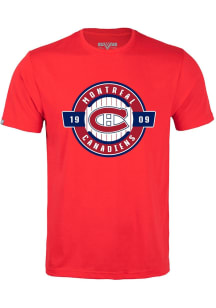 Levelwear Montreal Canadiens Red Richmond Grail Short Sleeve T Shirt