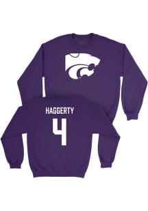 Pj Haggerty K-State Wildcats Mens Purple NIL Legacy Player Crew