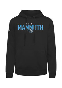 Levelwear Utah Mammoth Mens Black Podium Carve Long Sleeve Hoodie