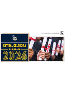 Central Oklahoma Bronchos Class of 2026 Floating Picture Frame - Navy Blue