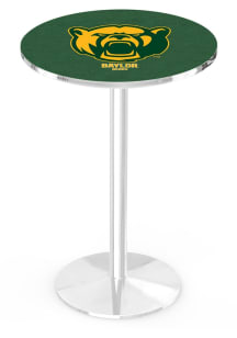 Baylor Bears Chrome Round Base Pub Table
