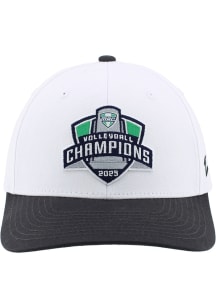 Zephyr Toledo Rockets 2025 MAC Volleyball Tournament Champs LR Basis ADJ Adjustable Hat - White