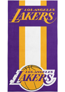 Los Angeles Lakers Zone Read Beach Towel