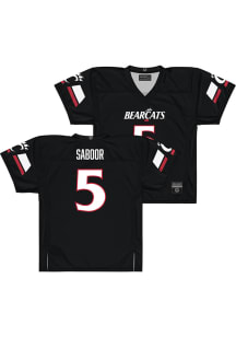 Quavo Saboor  Campus Ink Cincinnati Bearcats Black NIL Football Jersey