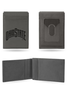 Ohio State Buckeyes Laser Engraved Mens Bifold Wallet