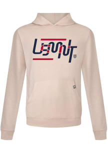 Levelwear USMNT Mens Tan Relay Abstract Hood