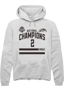 Grady Gallatin Western Michigan Broncos Mens White NIL 2025 National Champions Shirzee Player Hood