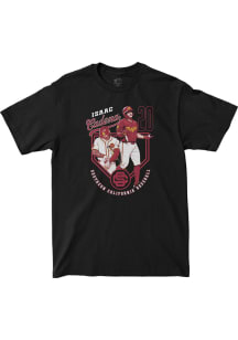 Isaac Cadena USC Trojans Youth Black Illustrated Fashion Player Tee