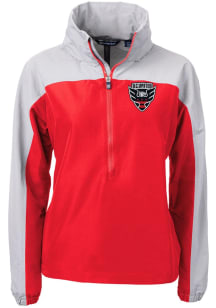 Cutter and Buck DC United Womens Red Charter Eco Pullover