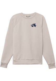 Drexel Dragons Mens Grey Monterey Long Sleeve Crew Sweatshirt