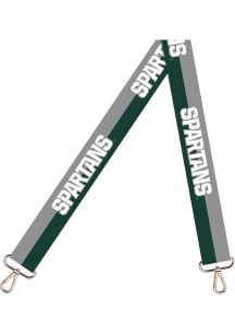 Michigan State Spartans Team Name Striped Womens Purse Strap