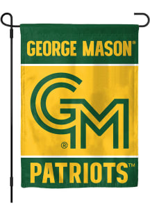 George Mason University 13x18 Panel Garden Flag - Green