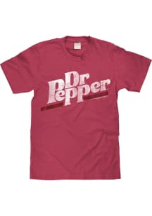Dr Pepper Brown Dr Pepper Logo Short Sleeve T Shirt