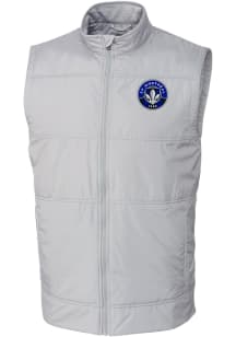 Cutter and Buck Montreal Impact Big and Tall Grey Stealth Mens Vest