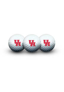 Houston Cougars 3 Pack Golf Balls