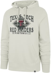 47 Texas Tech Red Raiders Mens Natural TTU Team Graphic Fashion Hood