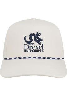 Drexel Dragons Caddy Adjustable Adjustable Hat - White