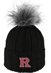 LogoFit Rutgers Scarlet Knights Black Alps Womens Knit Hat
