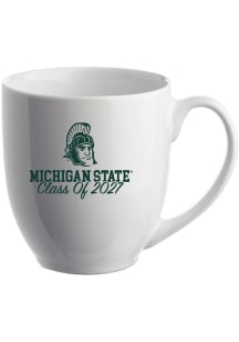 Michigan State Spartans 16oz Class of 2027 Glossy Bistro Ceramic Mug - Green