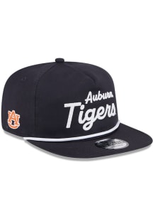 New Era Auburn Tigers Navy Blue Team Text Golfer Mens Snapback Hat