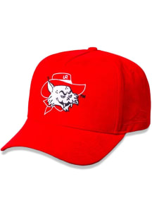 Woodn Grail Arizona Wildcats Wilbur Suede Adjustable Hat - Red
