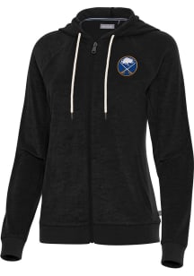 Antigua Buffalo Sabres Womens Navy Blue Favorite Long Sleeve Full Zip Jacket