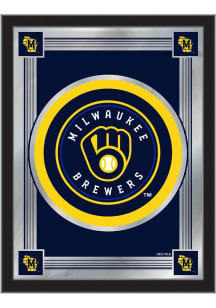 Milwaukee Brewers Hanging Back Bar Mirror