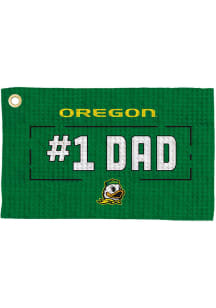 Oregon Ducks #1 Dad Waffle Golf Towel