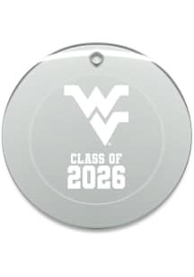 West Virginia Mountaineers Class of 2026 Round Ornament - White