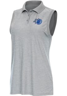 Antigua Orlando Magic Womens Grey Recap Polo Shirt