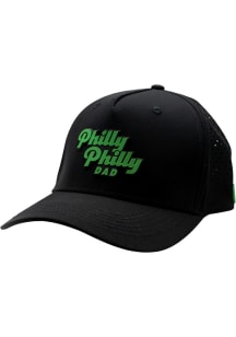 Philadelphia Philly Philly Dad Performance 5-Panel Adjustable Hat - Black