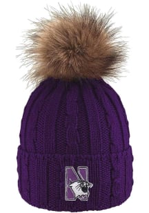 LogoFit Northwestern Wildcats Purple Alps Womens Knit Hat