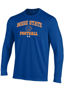 Under Armour Boise State Broncos Blue Football Football Performance Long Sleeve T Shirt