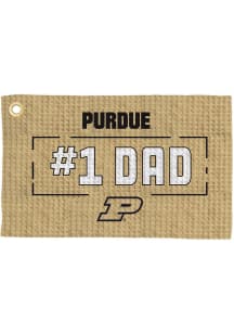 Purdue Boilermakers #1 Dad Waffle Golf Towel