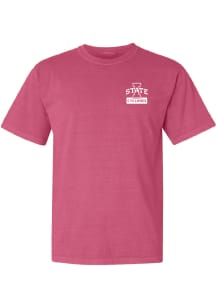 Summit Sportswear Iowa State Cyclones Womens Pink Pink Out Short Sleeve T-Shirt