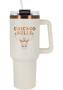 Chicago Bulls 40oz Colossus Stainless Steel Tumbler - White