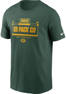 Nike Green Bay Packers Green Local Essential Short Sleeve T Shirt