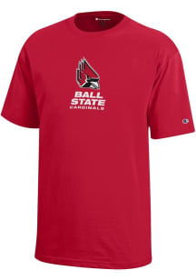 Champion Ball State Cardinals Youth Cardinal Core Short Sleeve T-Shirt