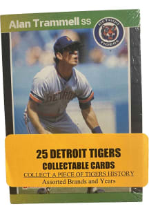Detroit Tigers 25 Pack Collectible Baseball Cards