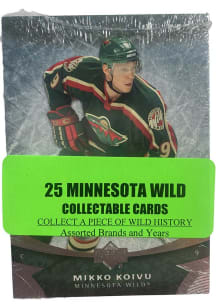 Minnesota Wild 25 Pack Collectible Hockey Cards