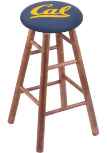 Cal Golden Bears Round Cushion Maple Pub Stool - Brown