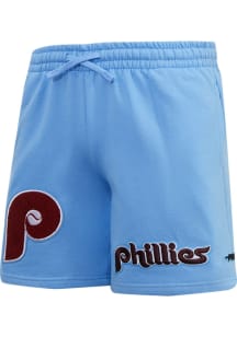 Pro Standard Philadelphia Phillies Youth Light Blue Retro Classic Shorts