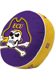 East Carolina Pirates Primary Mascot Throw Pillow - Purple