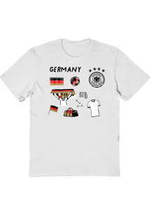 Vive La Fete Germany National Team Womens White Impressions Short Sleeve T-Shirt