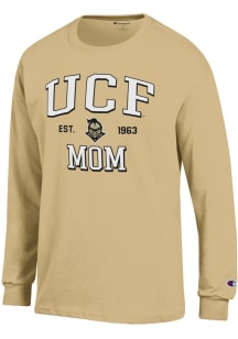 Champion UCF Knights Gold Est Date Mom Jersey Long Sleeve T Shirt
